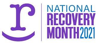 National Recovery Month 2021 logo