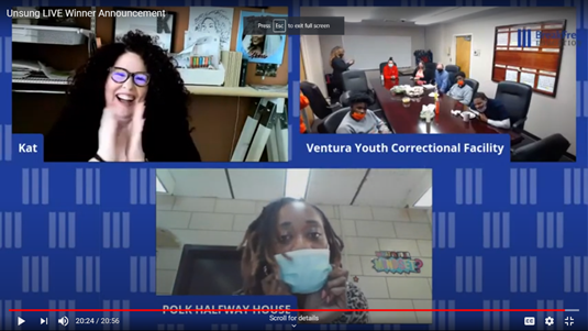 VYCF Youth video conference