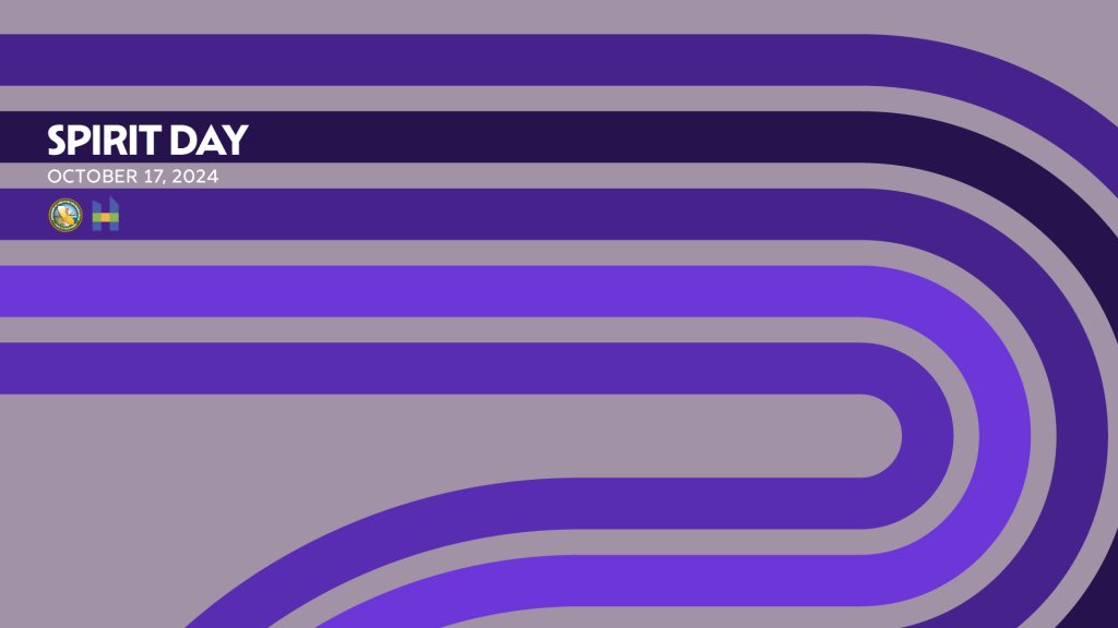 Spirit Day on October 17 recognizing the LGBTIA community's contributions and triumphs through adversity