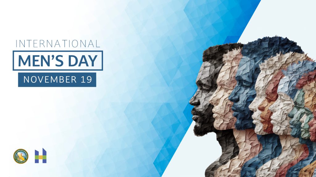 International Men's Day with diverse individuals