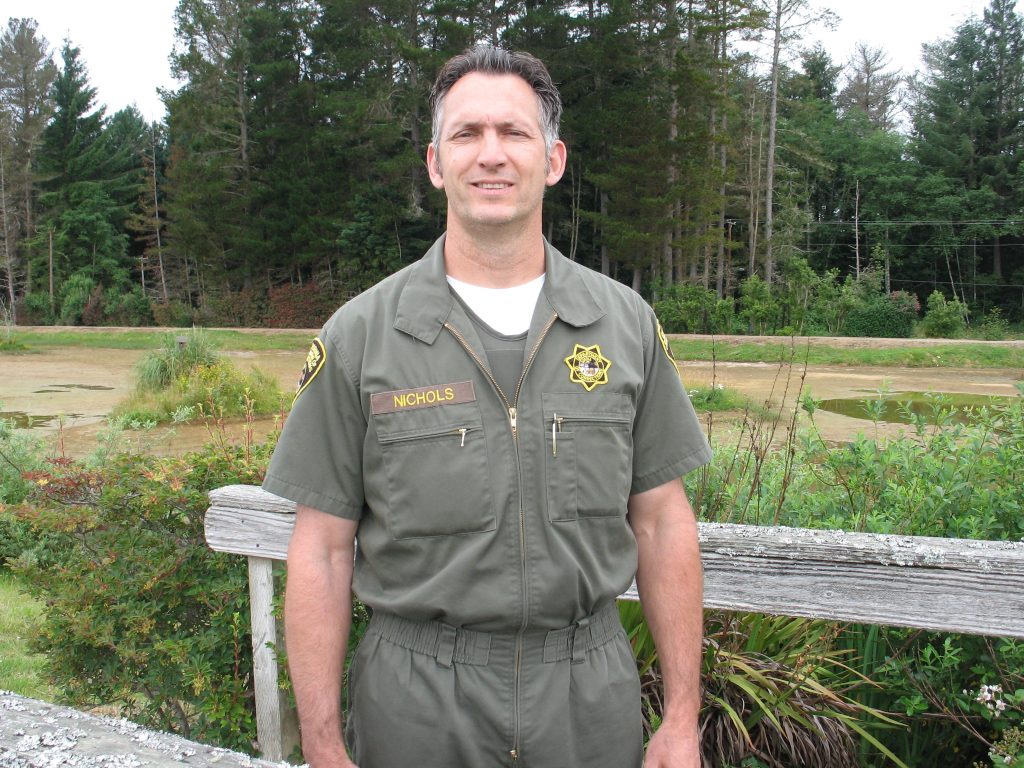 Hank Nichols, Medal of Valor recipient in 2012.
