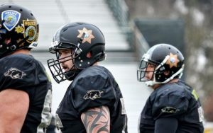 Featured image for Pig Bowl Guns and Hoses 2016 story with CDCR staff on the law enforcement team.