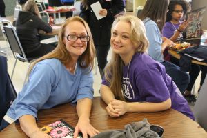 Kelly Sorell is reunited with her daughter, Kaitlyn.