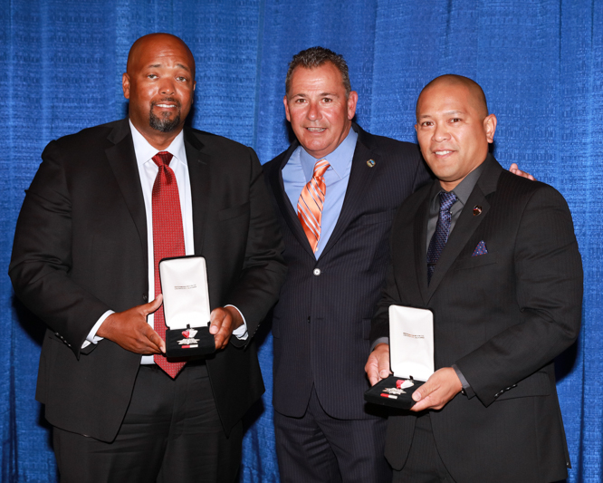 MOV 2016 Silver Star PA II Sup Kenneth Thomas PA Benjamin Somera, SR Calif Parolee Apprehension Team.