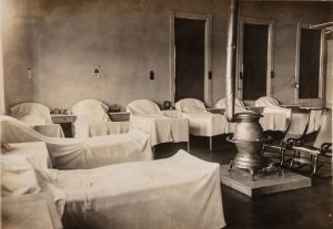 A 1910 photo of the San Quentin prison hospital.