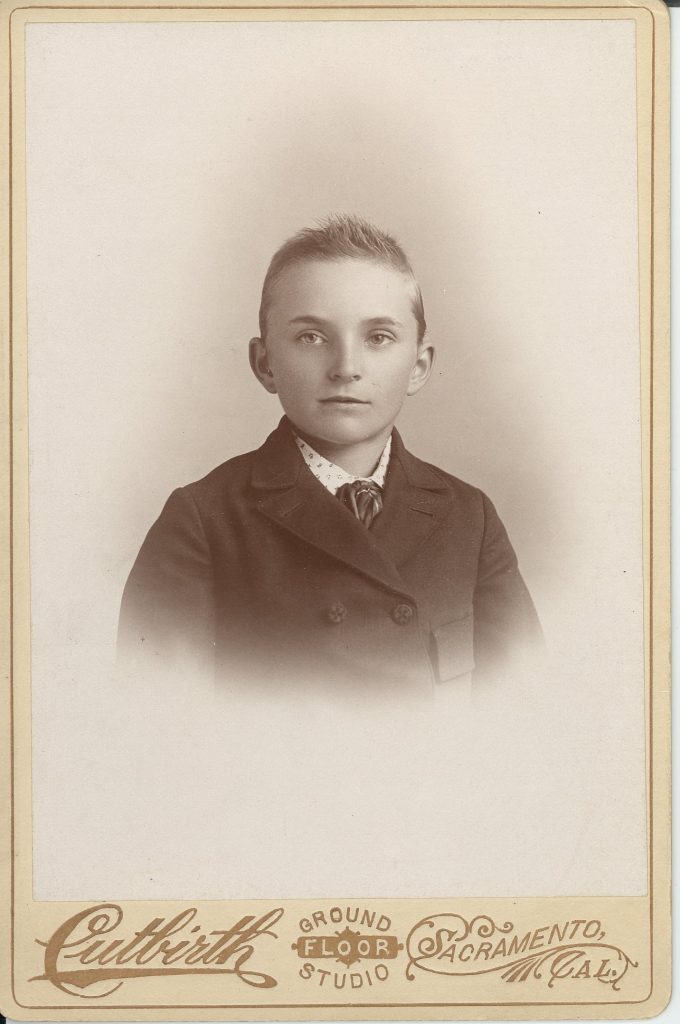 Antique photo of child.