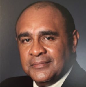 Closeup of smiling man.