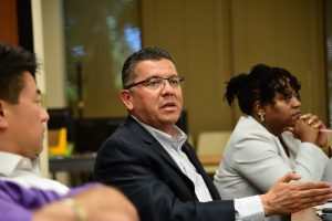 CDCR Secretary Ralph Diaz attends a meeting of the Transgender Housing and Search Workgroup.