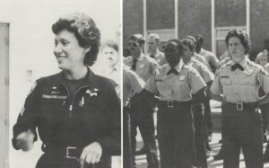 A female correctional sergeant and female cadets.