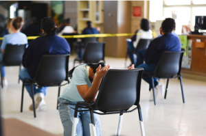 Inmates attend CCWF Hope Event.