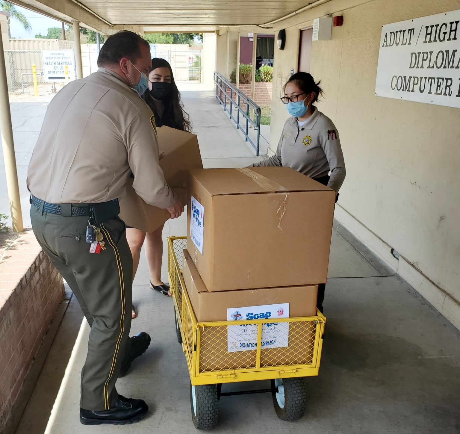 CIM employees help families in need Inside CDCR