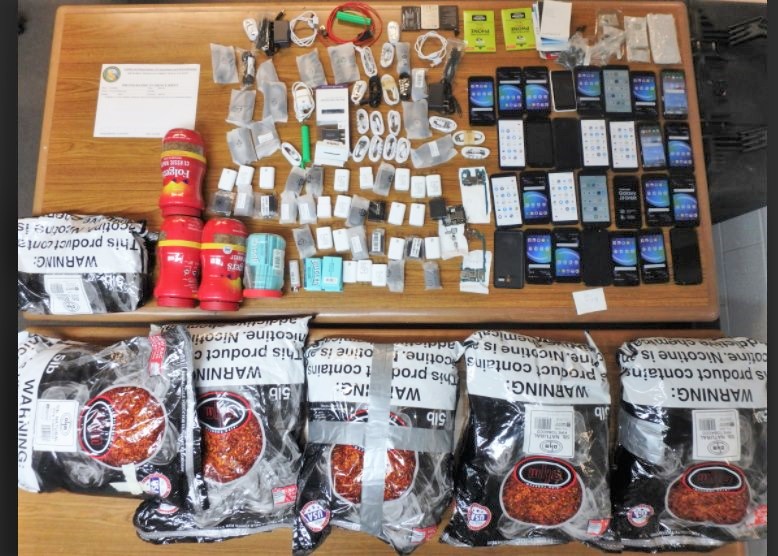 Contraband found by CDCR K-9 dogs in 2020.