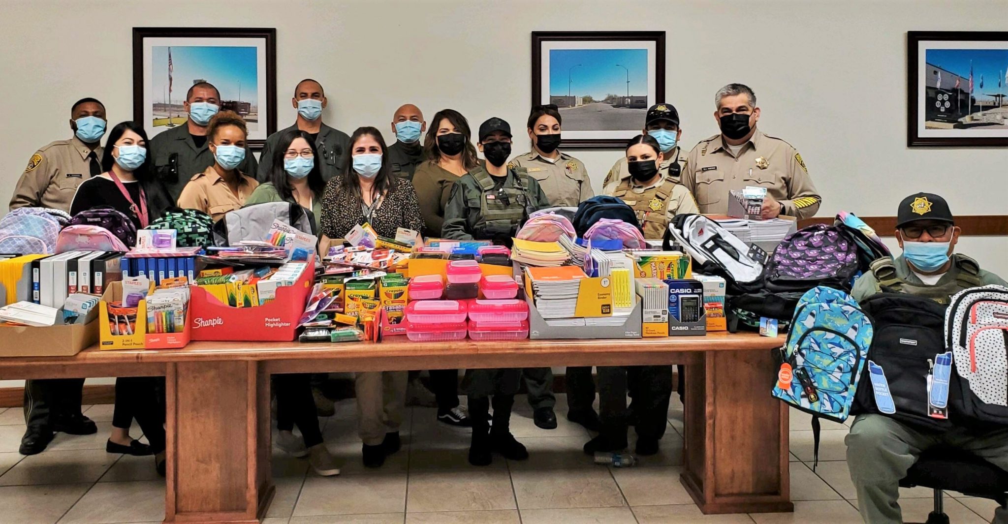 Calipatria prison school supplies drive helps students