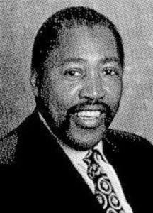 Black and white photo of Warden Otis Thurman