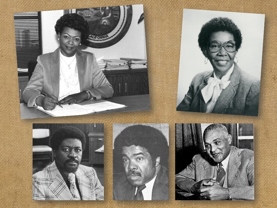 5 CDCR official portraits for Black History Month.
