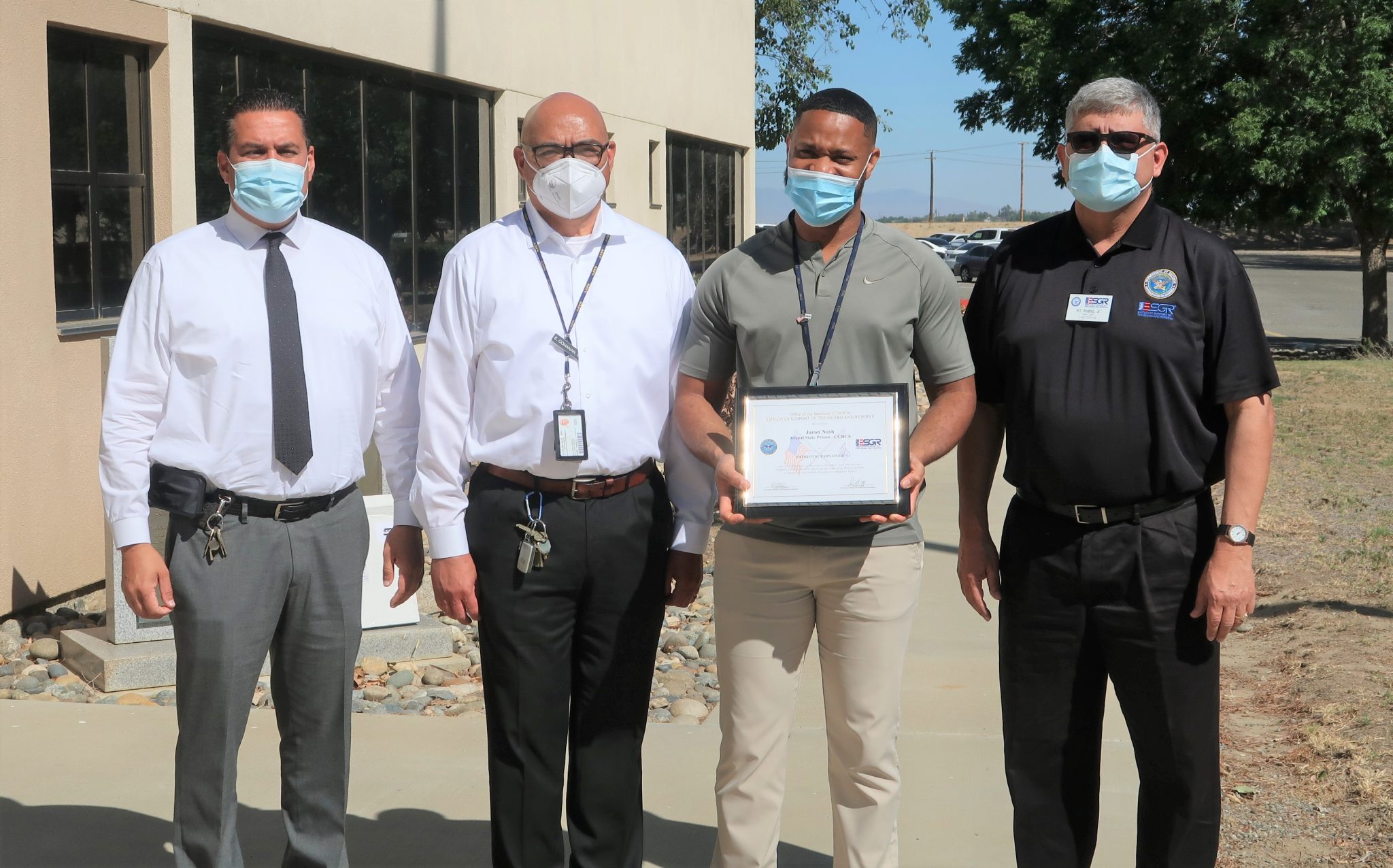 Avenal prison CEO Nash recognized by Secretary of Defense