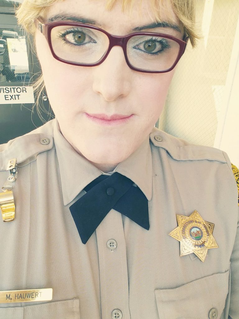 Officer Mandi Hauwert in uniform