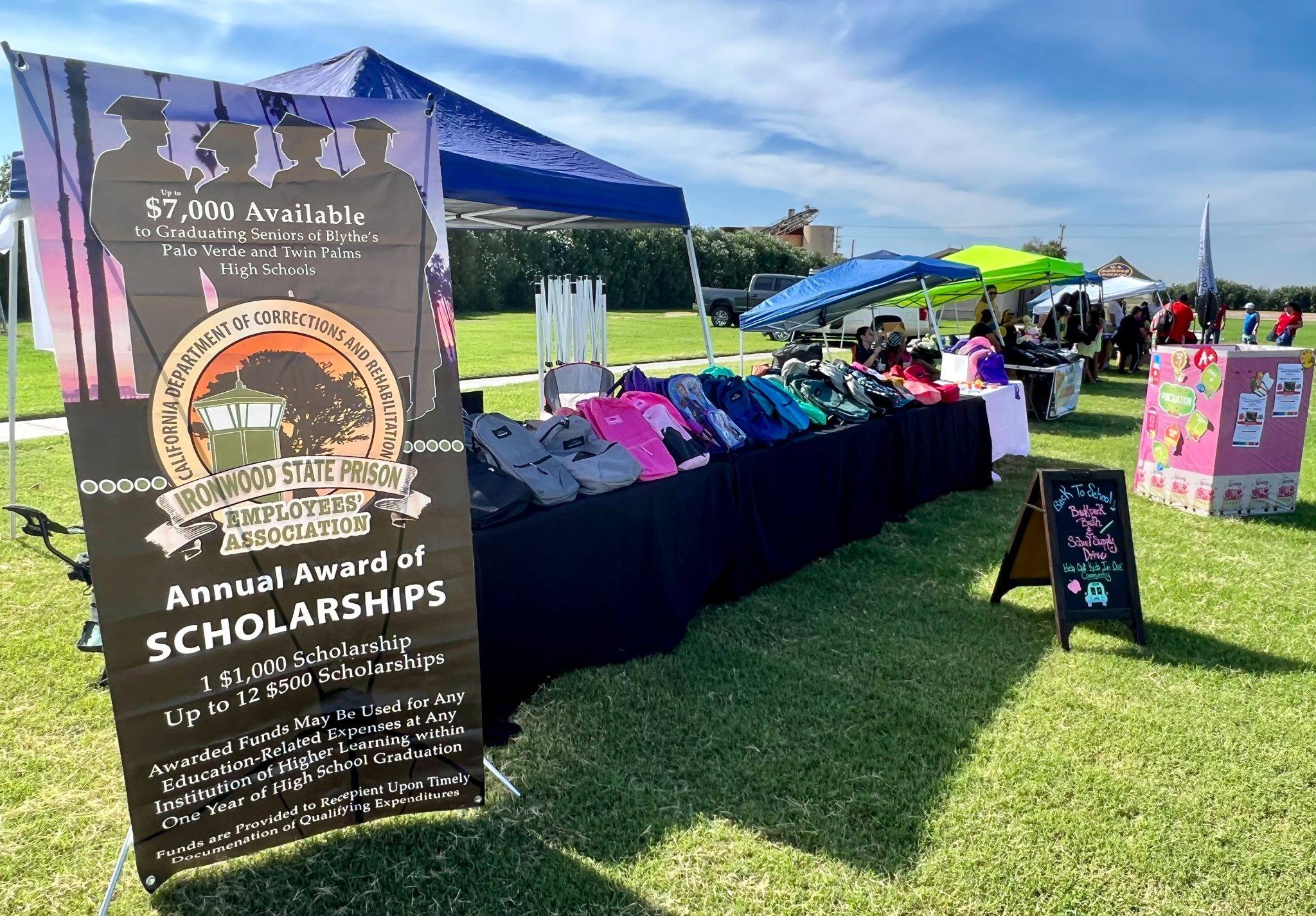 CDCR staff donate backpacks, school supplies Inside CDCR