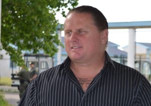 Vice principal Jack Mabe at work.