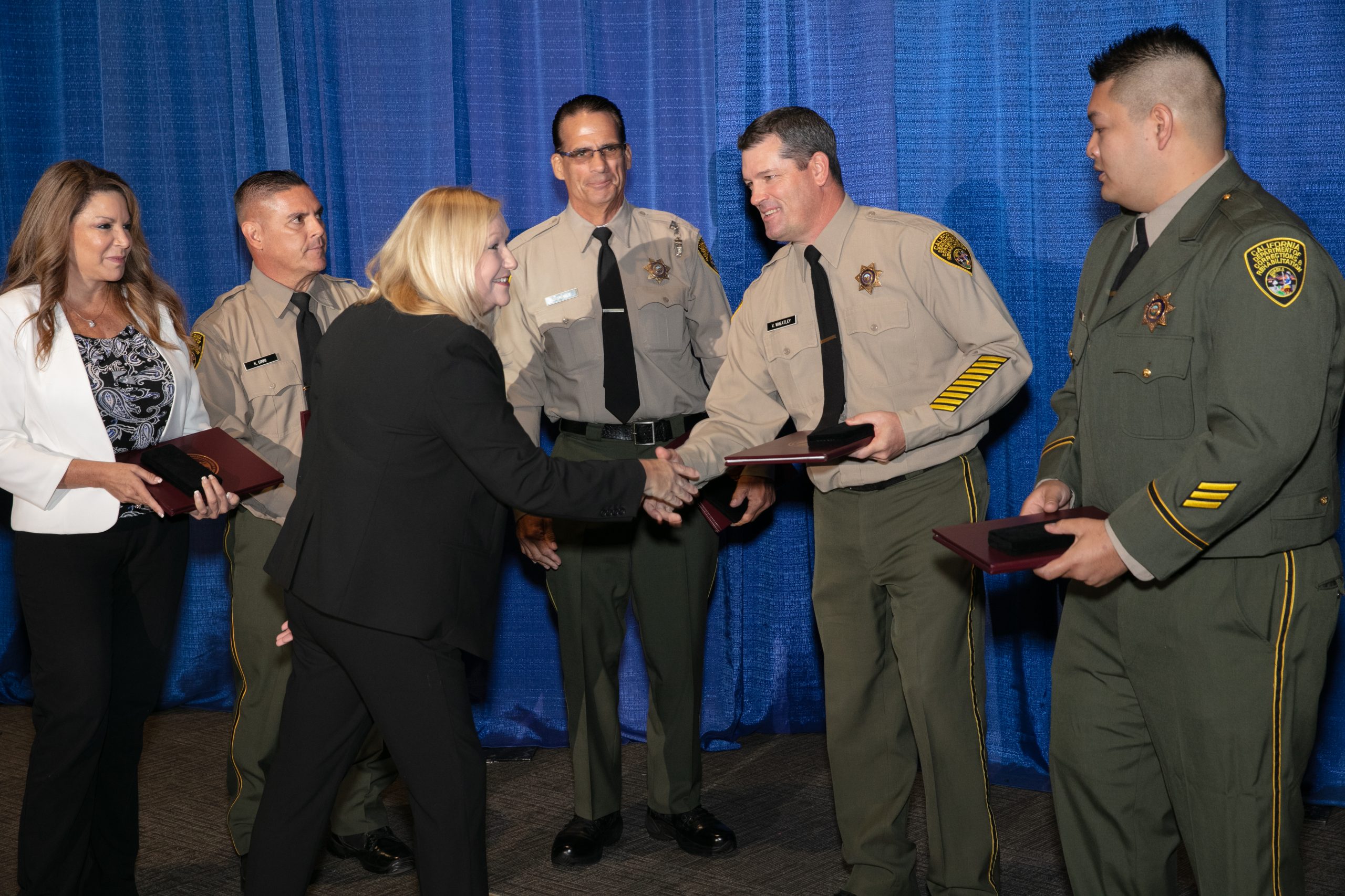 CDCR officers and Secretary.,
