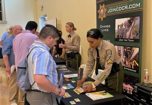 CDCR recruitment team from Avenal State Prison.