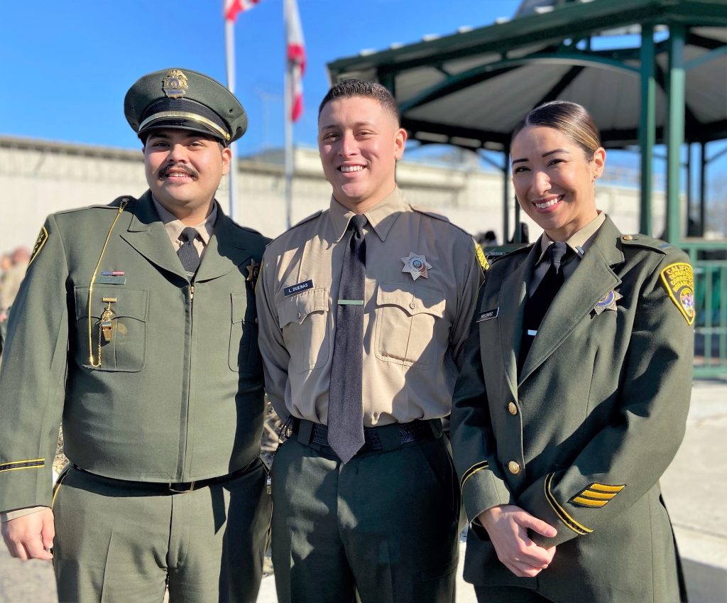 Two correctional officer brothers and a female lieutenant.