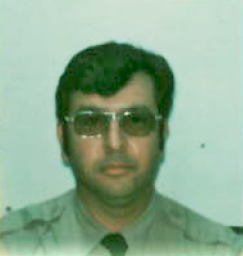 Early photo of correctional officer Sal Villagomez.