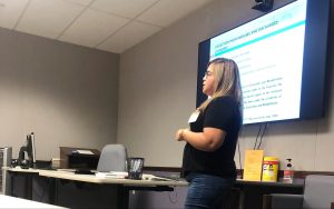 OVSRS Restitution Services Manager educates stakeholders