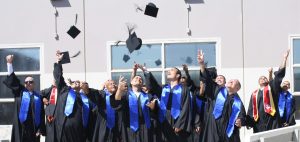 NKSP graduates throw caps in air