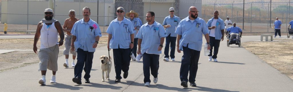 CHCF incarcerated walking together for suicide awareness