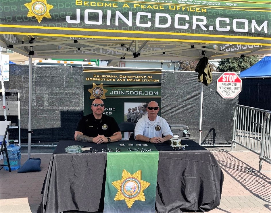 Join CDCR recruiters from HDSP at a booth.