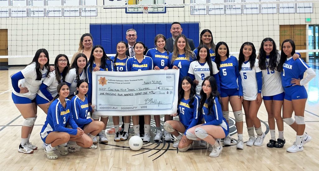 SATF donated thousands to the girls' basketball team.