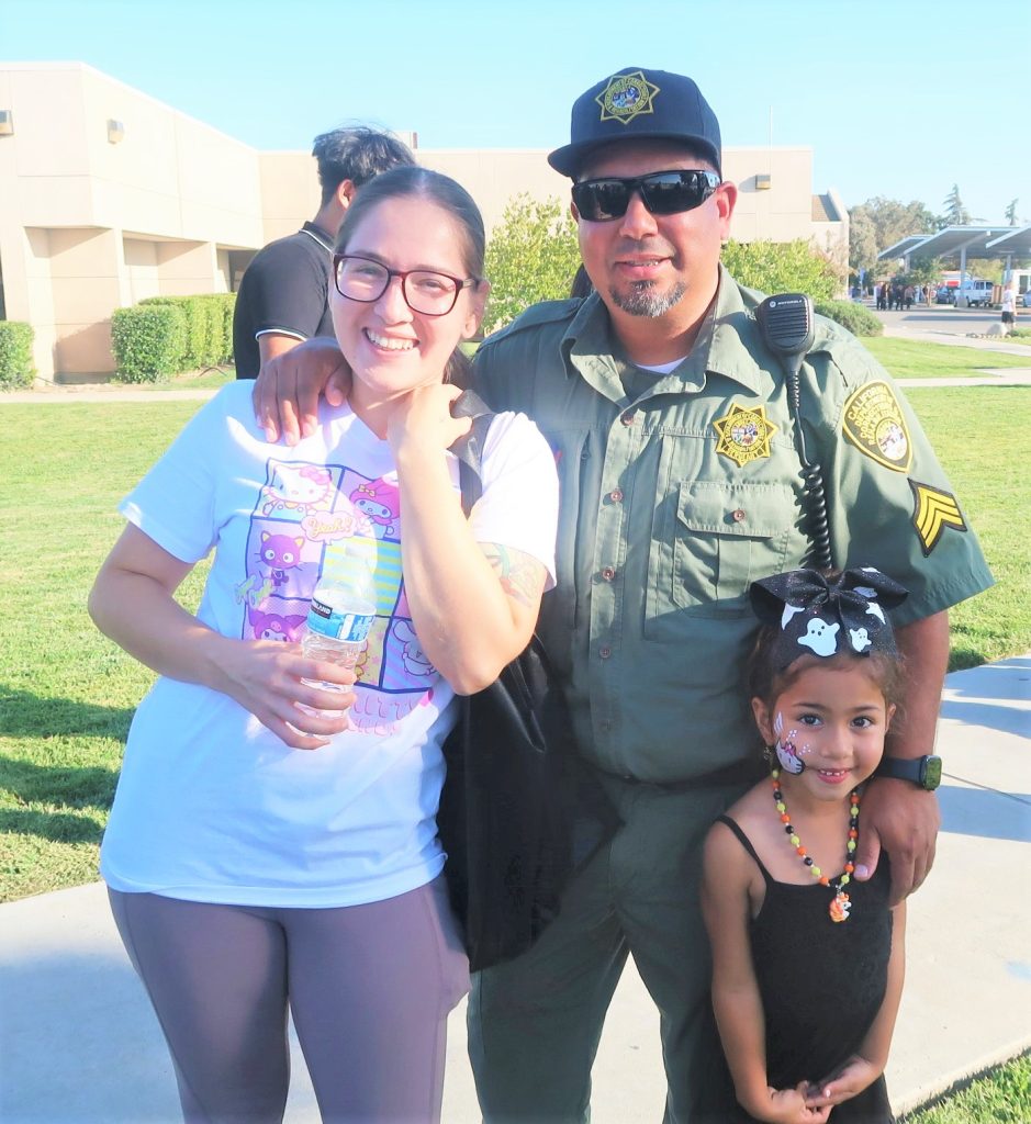 Valley State Prison sergeant and his family.