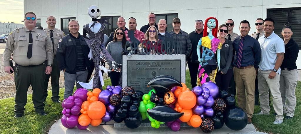 COR staff gathered for Halloween group photo CDCR