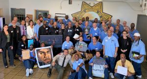 CIM life-without-parole commutation workshop with staff, lawyers, University of Southern California and incarcerated people.