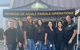 DAPO staff pose for picture at Fall festival