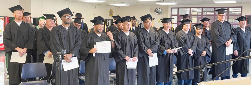 HDSP graduations were held for many students in three yards at the prison.