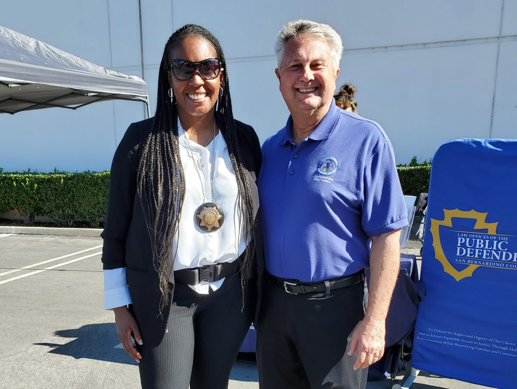 members of the community attend SGV job resource fair