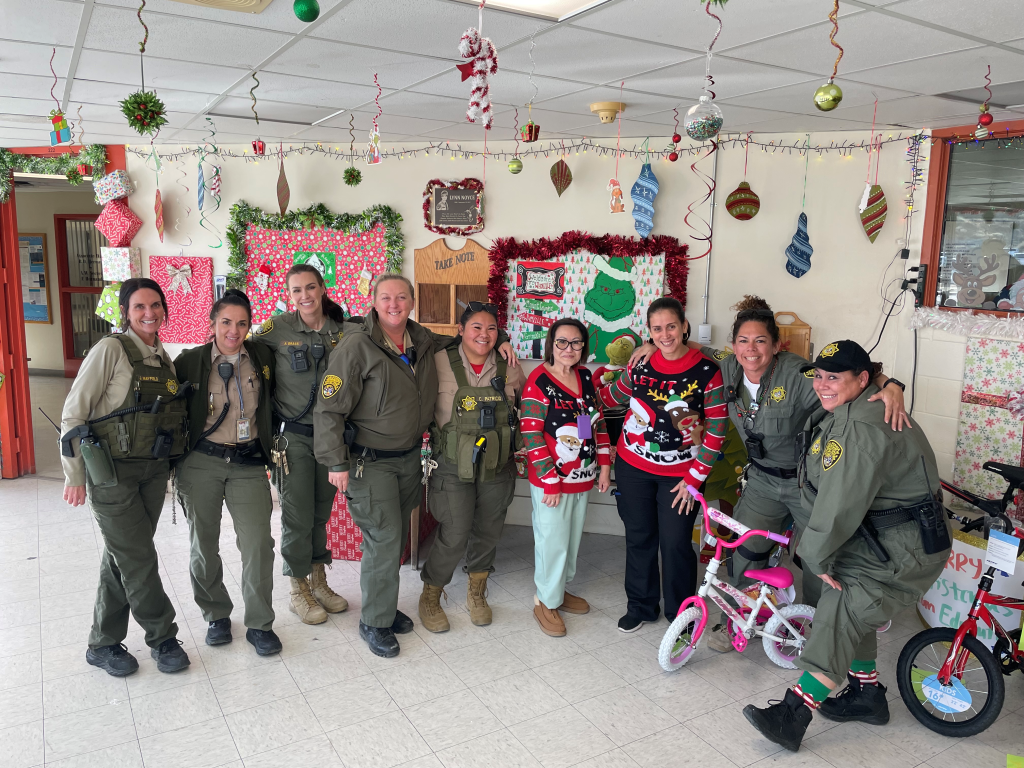 CCI Staff celebrating CDCR Christmas