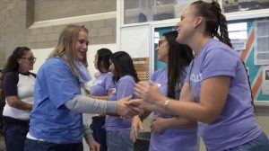 Women at Central California Women's Facility graduate a peer mentorship program as part of the California Model.