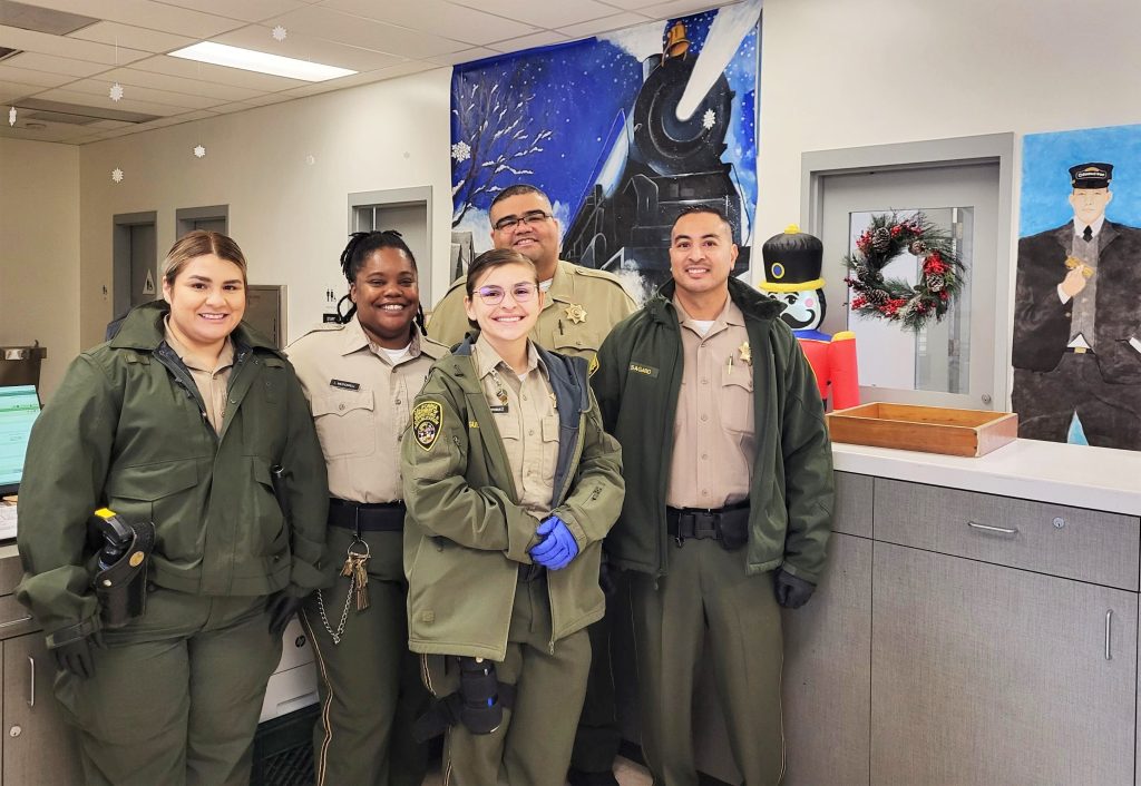 Staff at Mule Creek State Prison.