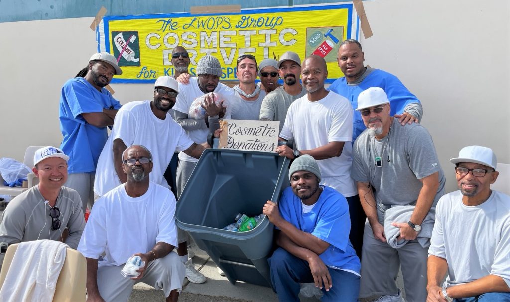 Cosmetics drive for the Kings Gospel Mission.