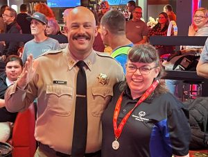 VSP bowls with Special Olympic athletes