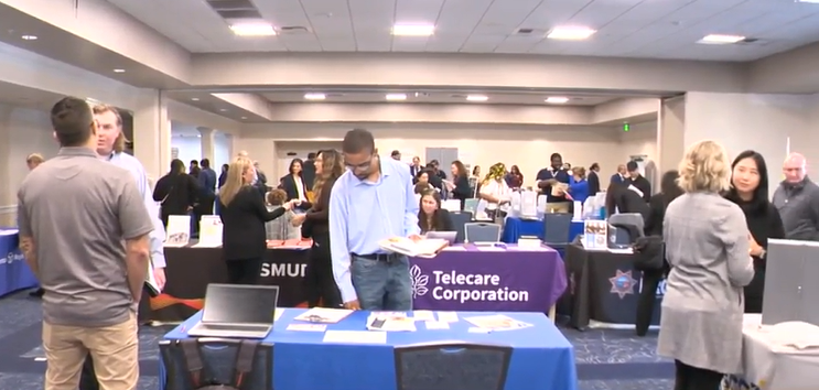 KCRA job fair event
