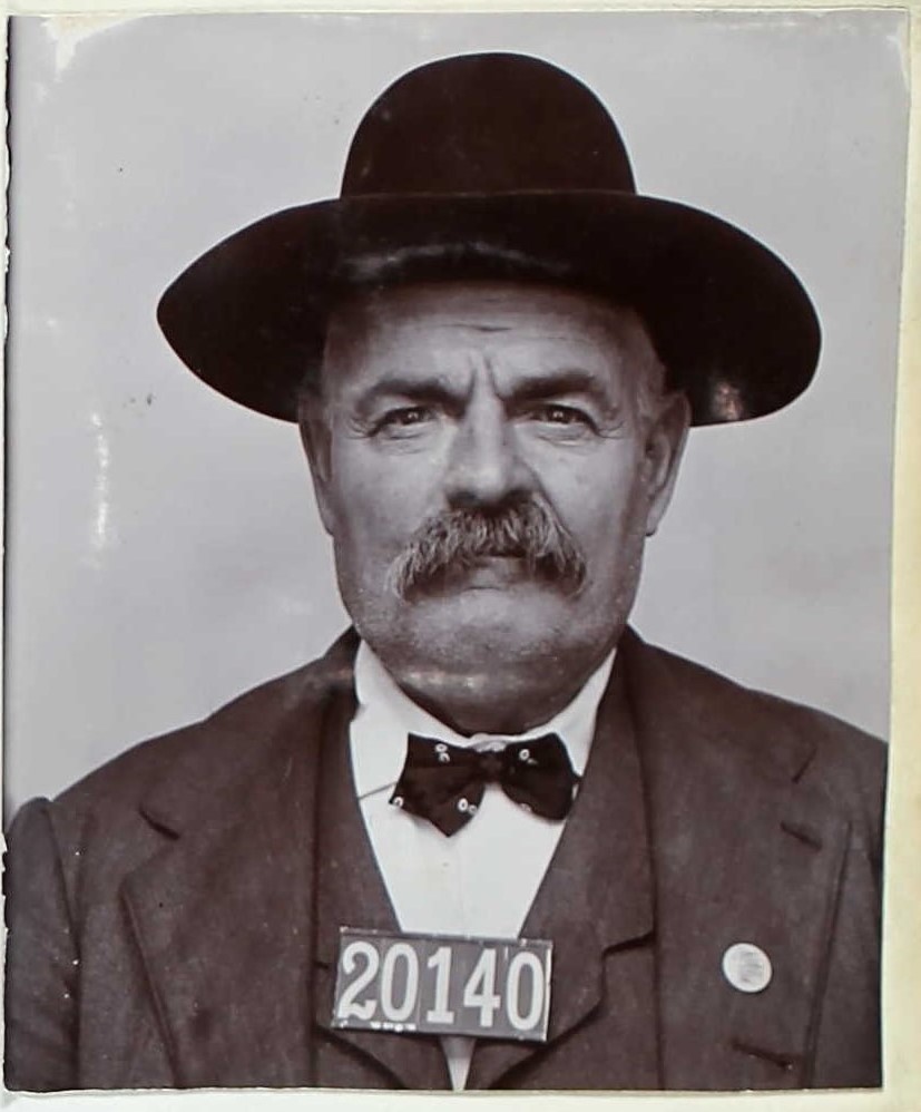 Frank Seppi, 20140, wearing a hat and coat.