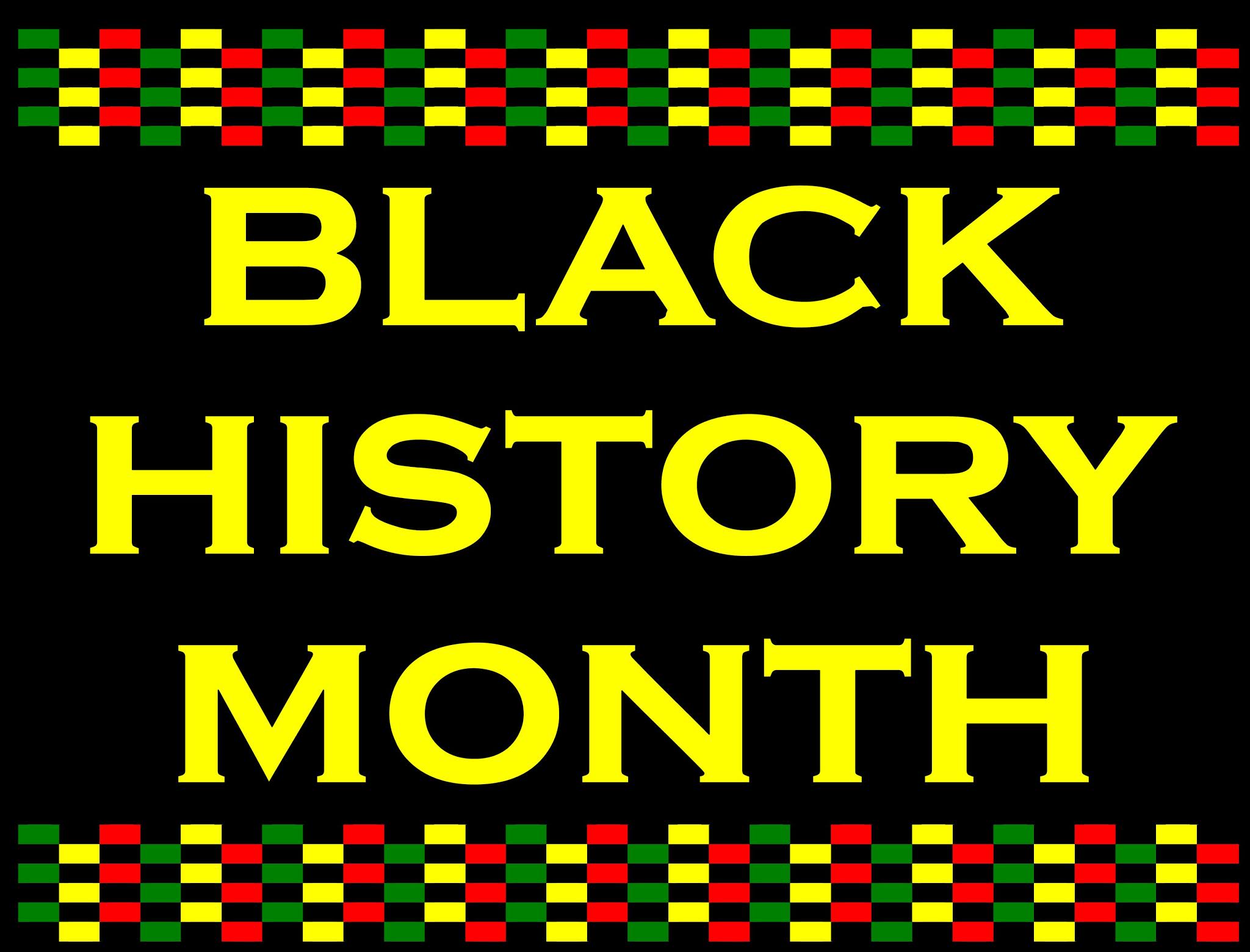 black history month image.