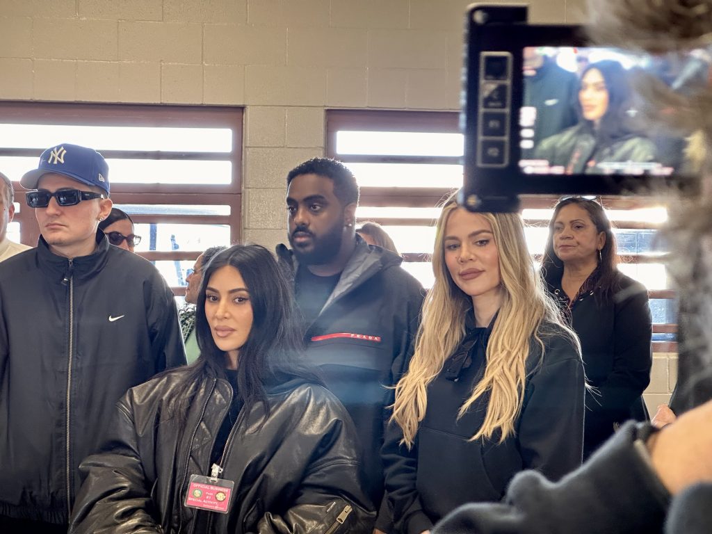 Two Kardashian sisters with others in a CDCR prison.