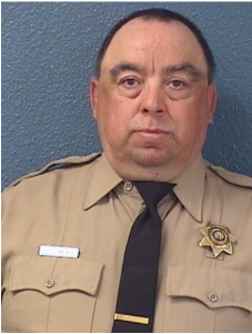 Correctional Officer Danny Schnacker wearing his uniform.