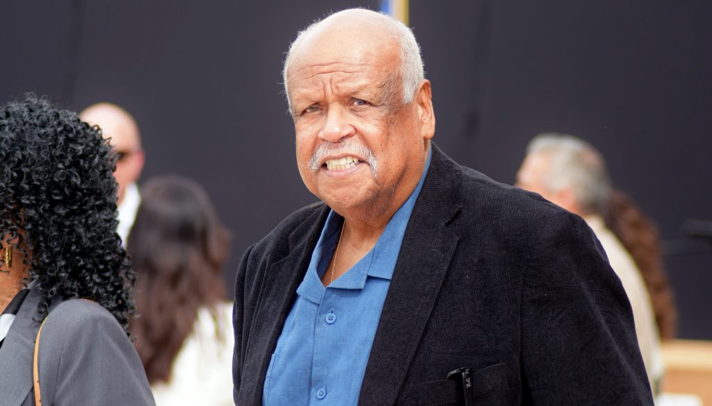 Retired Warden Bert Rice.