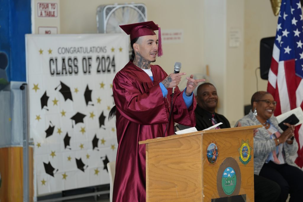 student speaker at CCI